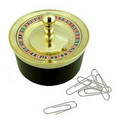 Roulette Paper Clip Holder